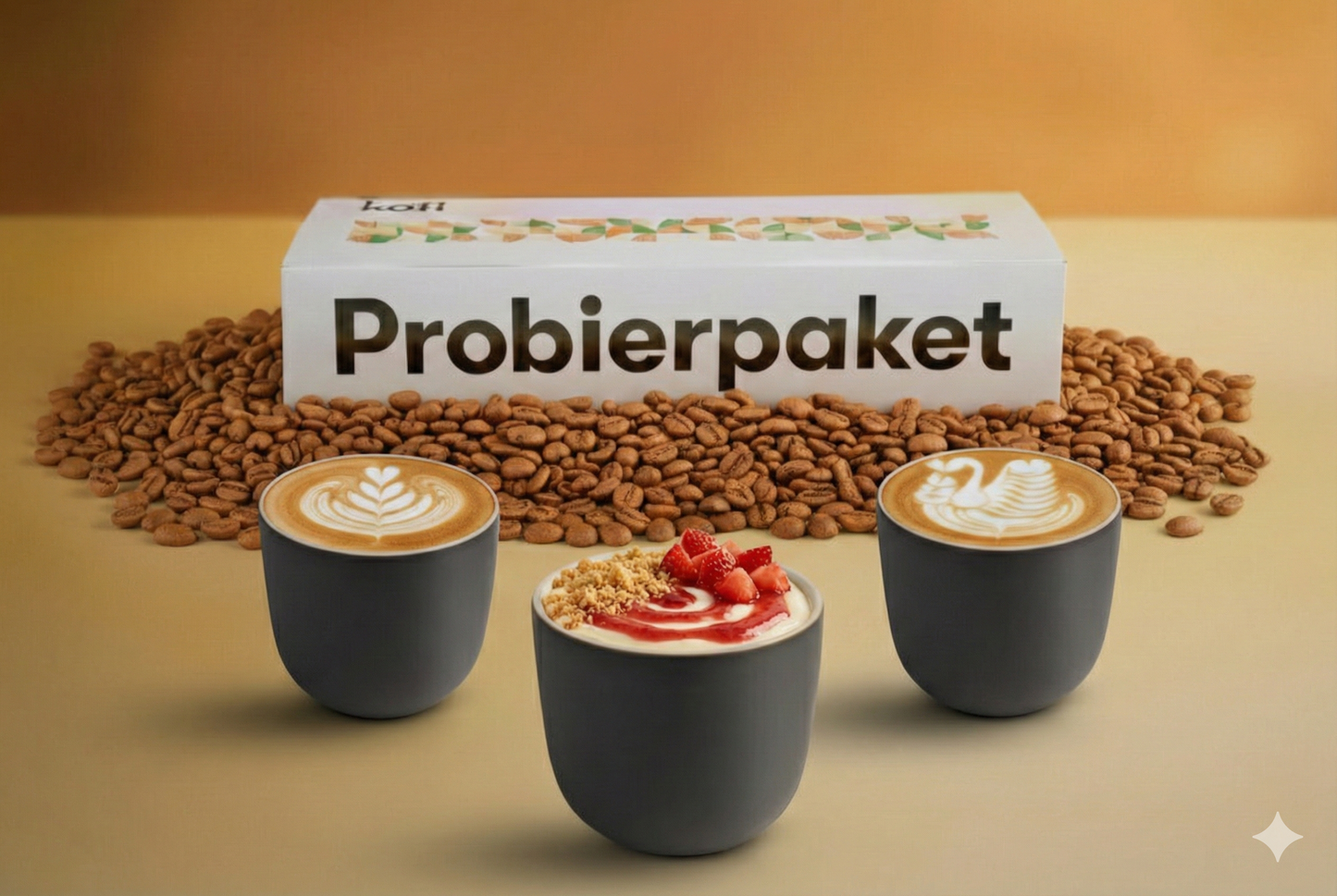 Probierpaket Spezialitätenkaffee Flat White 3x250g