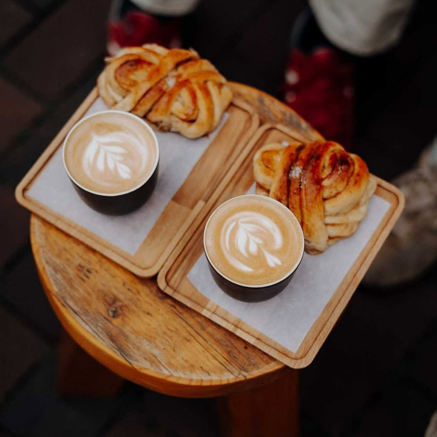 kofi Museumscafé: Zimtschnecken und Cappuccino