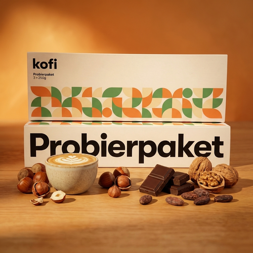 Probierpaket Spezialitätenkaffee Cappuccino & Co. 3x250g